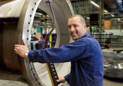 Drilling holes at Matecs